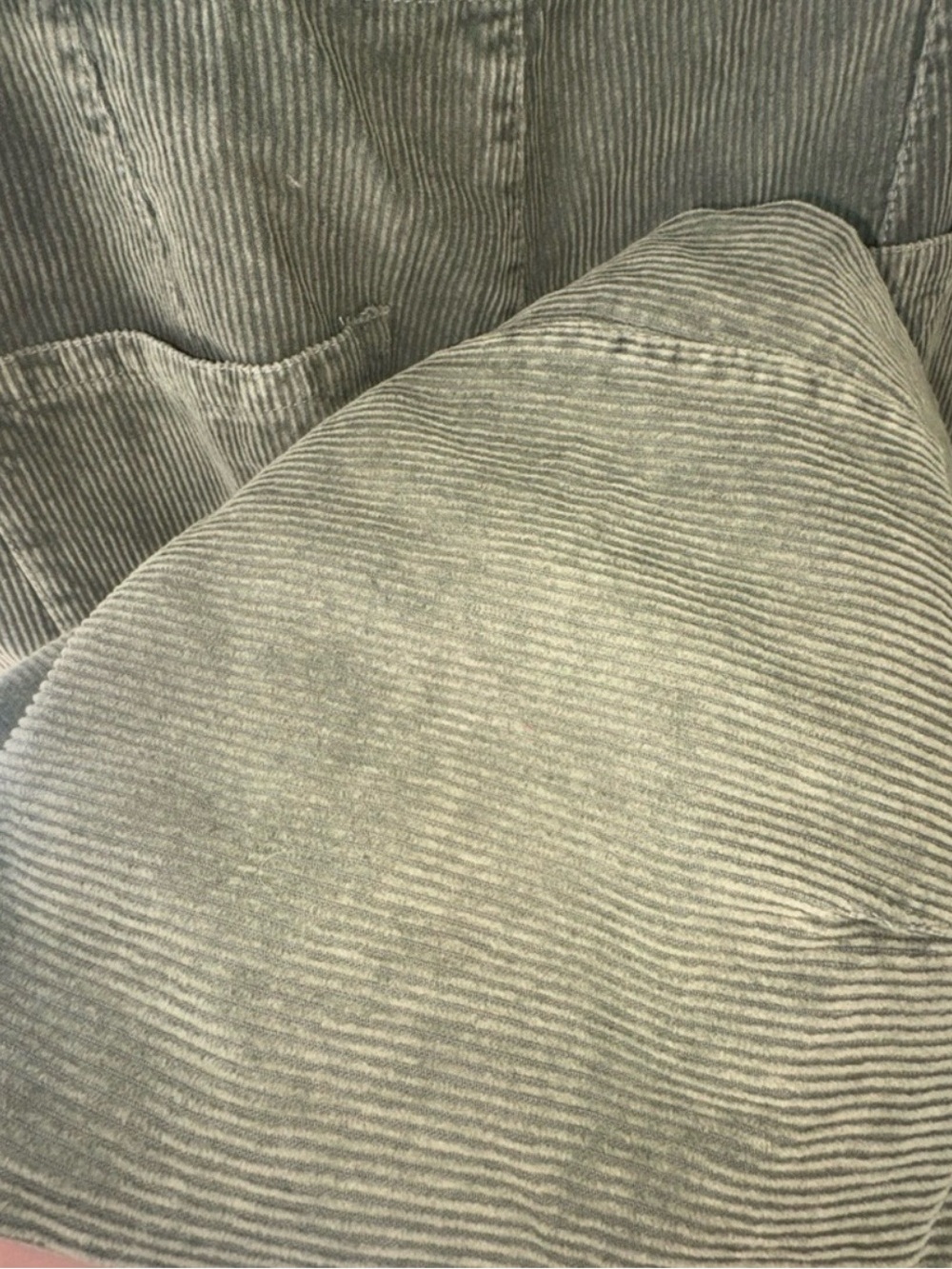 We The Free, Osaka Olive Green Corduroy barrel pants. - Picture 8 of 10